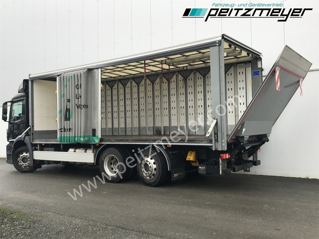 MERCEDES-BENZ Antos 2543 LL Getränke Schiebeplane Retarder, 2 x AHK, LBW 2 t., Lenkachse - Truk minuman: gambar 4 MERCEDES-BENZ Antos 2543 LL Getränke Schiebeplane Retarder, 2 x AHK, LBW 2 t., Lenkachse - Truk minuman: gambar 4