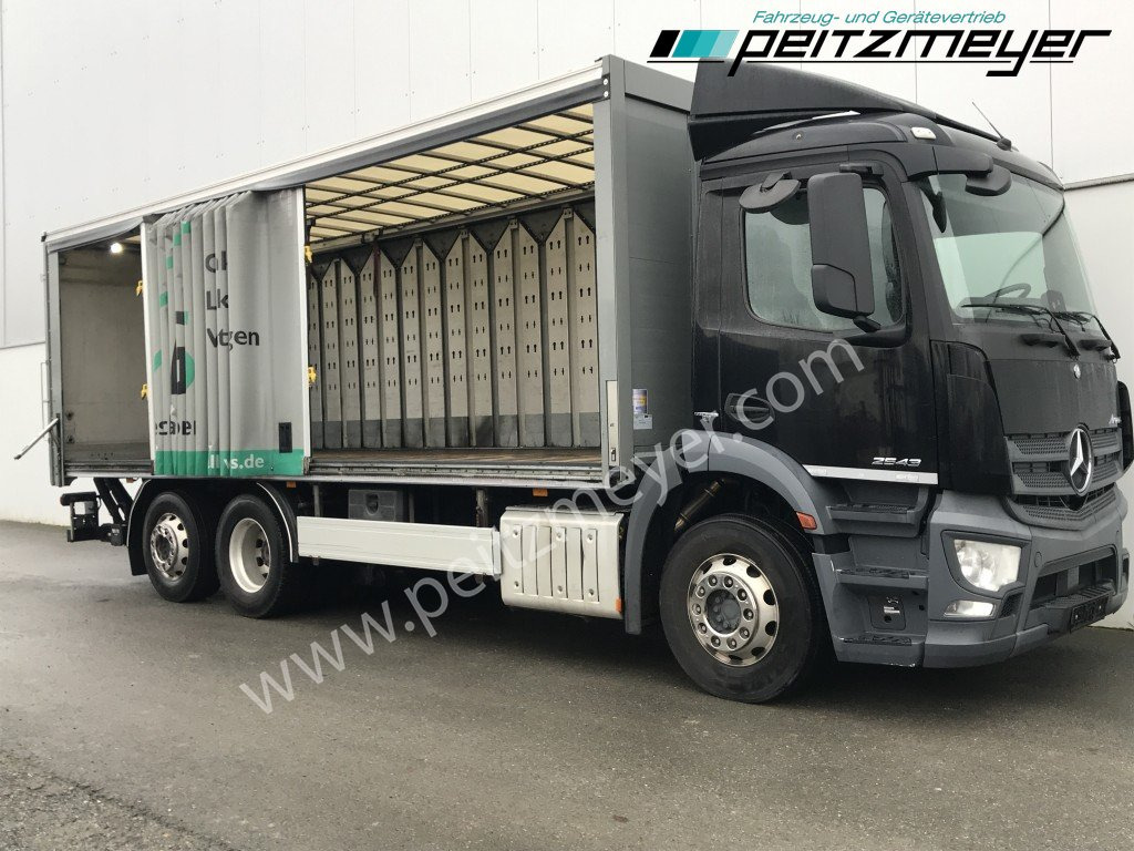MERCEDES-BENZ Antos 2543 LL Getränke Schiebeplane Retarder, 2 x AHK, LBW 2 t., Lenkachse - Truk minuman: gambar 2 MERCEDES-BENZ Antos 2543 LL Getränke Schiebeplane Retarder, 2 x AHK, LBW 2 t., Lenkachse - Truk minuman: gambar 2