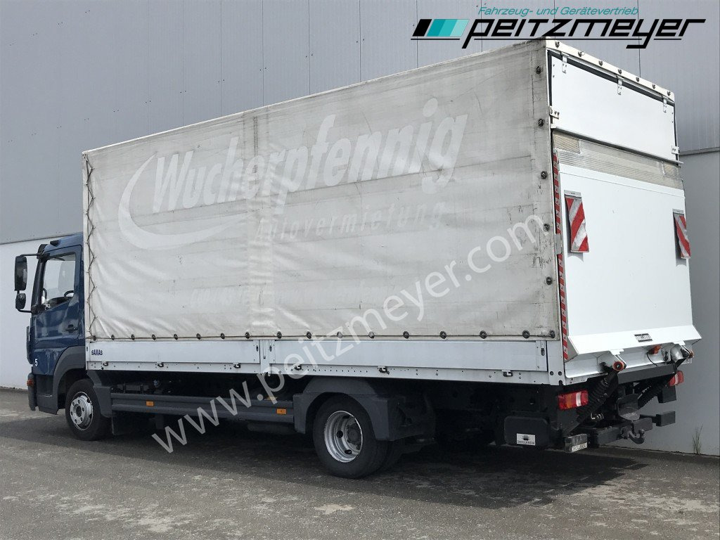 MERCEDES-BENZ Atego 818 L Pritsche+LBW, Klima, 2 x AHK - Truk dengan terpal samping: gambar 4 MERCEDES-BENZ Atego 818 L Pritsche+LBW, Klima, 2 x AHK - Truk dengan terpal samping: gambar 4