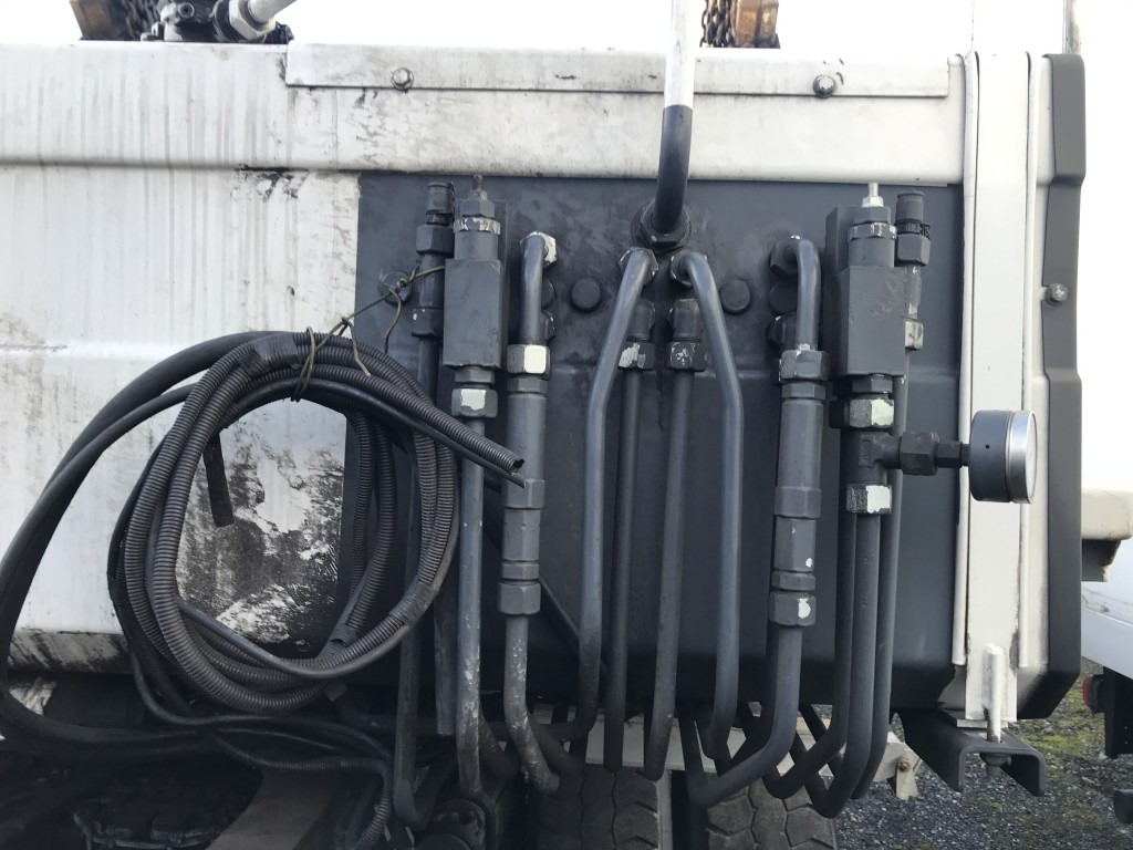 Hooklift/ Lewati sistem loader Meiller Absetzkipper AK 16 MTG - Actros 6x4: gambar 8