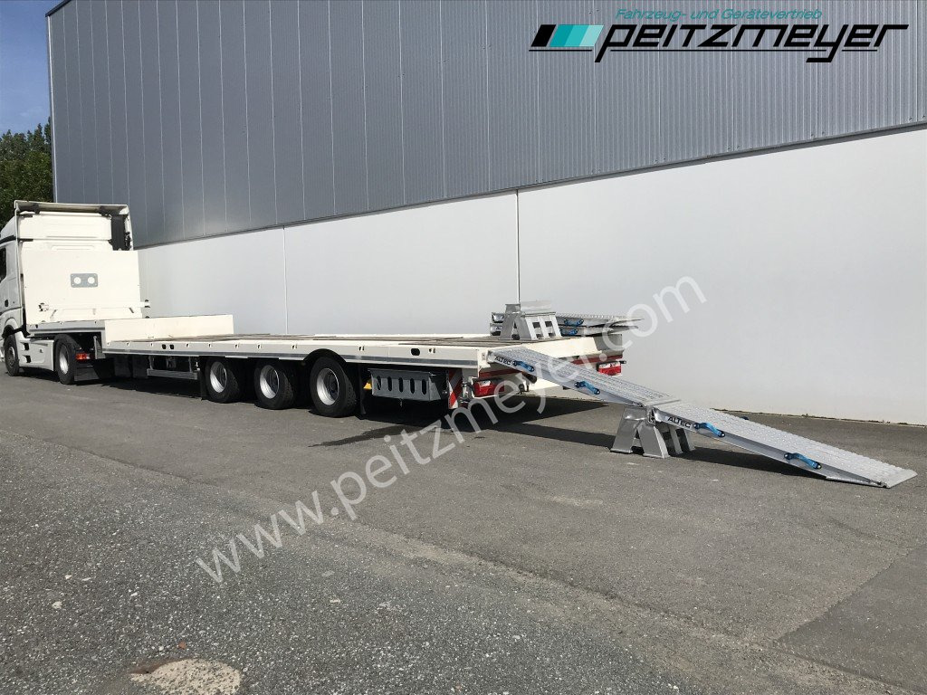Möslein 3-Achs-Tieflader STO 3, Lenkachse, Rampen, neuwertig - Semi-trailer low bed: gambar 1 Möslein 3-Achs-Tieflader STO 3, Lenkachse, Rampen, neuwertig - Semi-trailer low bed: gambar 1