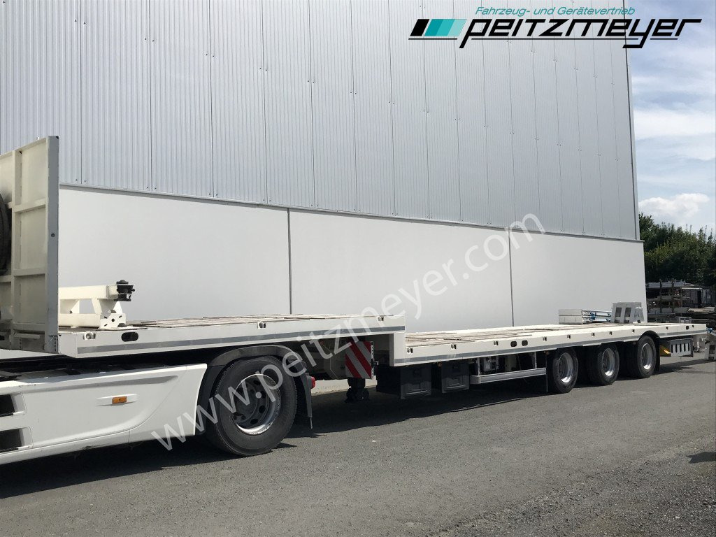 Möslein 3-Achs-Tieflader STO 3, Lenkachse, Rampen, neuwertig - Semi-trailer low bed: gambar 4 Möslein 3-Achs-Tieflader STO 3, Lenkachse, Rampen, neuwertig - Semi-trailer low bed: gambar 4