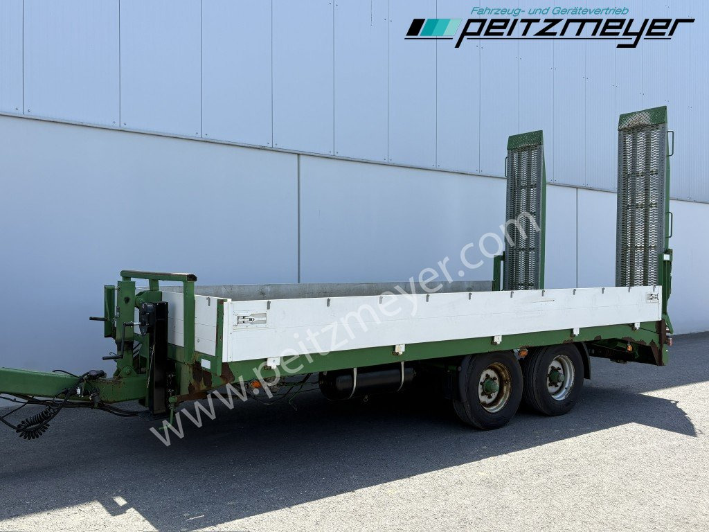 Müller-Mittetal Tandem Tieflader 11 T. Tieflader mit Rampen ETUE-TA - Trailer low bed: gambar 3 Müller-Mittetal Tandem Tieflader 11 T. Tieflader mit Rampen ETUE-TA - Trailer low bed: gambar 3