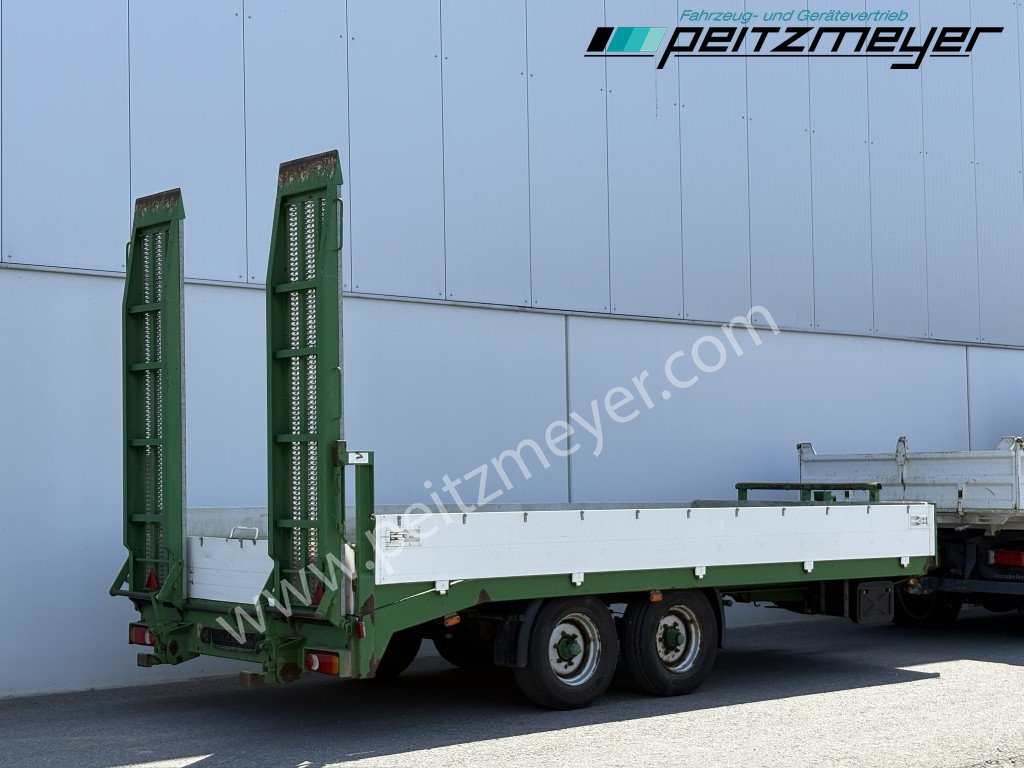 Müller-Mittetal Tandem Tieflader 11 T. Tieflader mit Rampen ETUE-TA - Trailer low bed: gambar 1 Müller-Mittetal Tandem Tieflader 11 T. Tieflader mit Rampen ETUE-TA - Trailer low bed: gambar 1