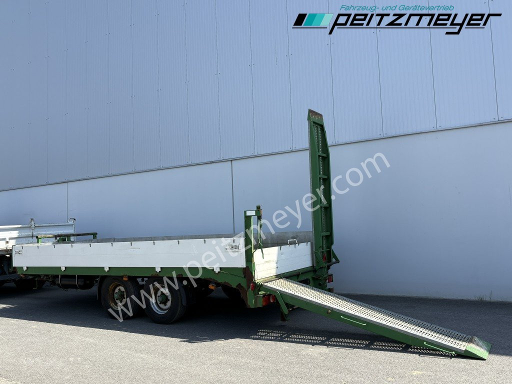 Müller-Mittetal Tandem Tieflader 11 T. Tieflader mit Rampen ETUE-TA - Trailer low bed: gambar 2 Müller-Mittetal Tandem Tieflader 11 T. Tieflader mit Rampen ETUE-TA - Trailer low bed: gambar 2