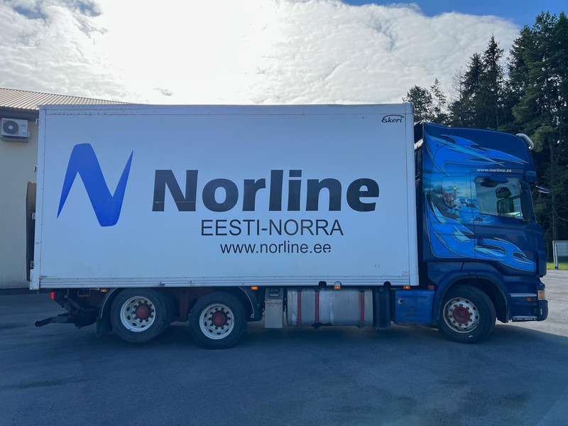 Truk box Scania R620 LB6X2HNB - OPEN SIDE: gambar 10