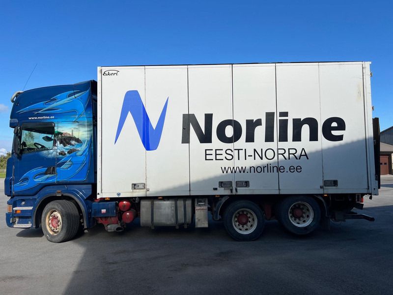 Truk box Scania R620 LB6X2HNB - OPEN SIDE: gambar 11