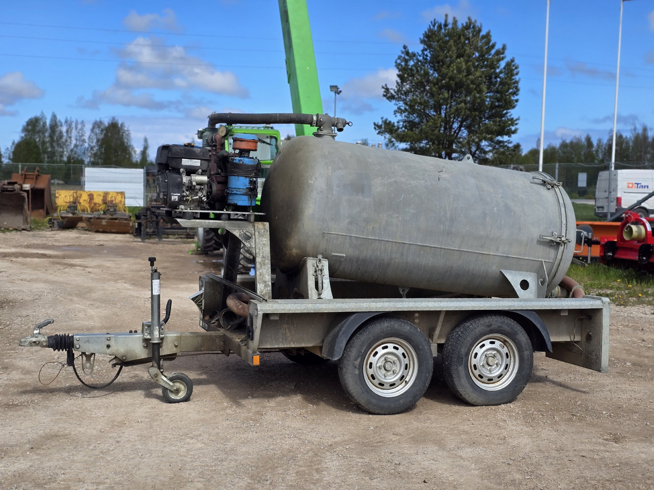 Bunnefeld Haren PAH3500 - Trailer tangki: gambar 1 Bunnefeld Haren PAH3500 - Trailer tangki: gambar 1