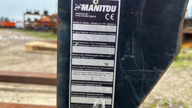 Manitou 2.9t and 3.5t - Garpu rumput untuk Loader depan teleskopik: gambar 4 Manitou 2.9t and 3.5t - Garpu rumput untuk Loader depan teleskopik: gambar 4