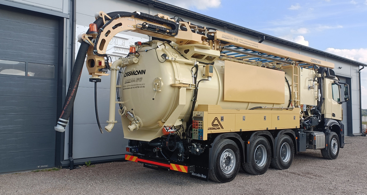 MERCEDES-BENZ AROCS ASSMANN stainless steel recykling - Truk vakum: gambar 2 MERCEDES-BENZ AROCS ASSMANN stainless steel recykling - Truk vakum: gambar 2