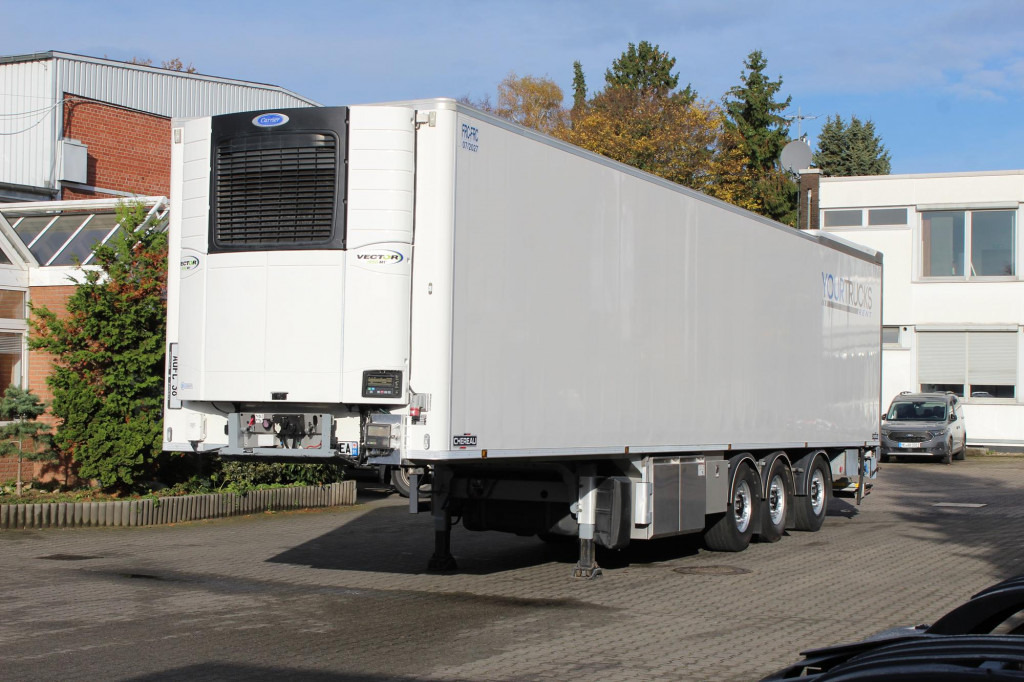 Chereau CV1950Mt.City Bi-Temp LBW Lenkachse Rolltor TOP - Semi-trailer berpendingin: gambar 1 Chereau CV1950Mt.City Bi-Temp LBW Lenkachse Rolltor TOP - Semi-trailer berpendingin: gambar 1