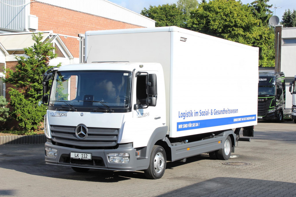 Mercedes-Benz Atego 818 E6 Koffer 6m Klima LDW Schalter LBW - Van box: gambar 1 Mercedes-Benz Atego 818 E6 Koffer 6m Klima LDW Schalter LBW - Van box: gambar 1