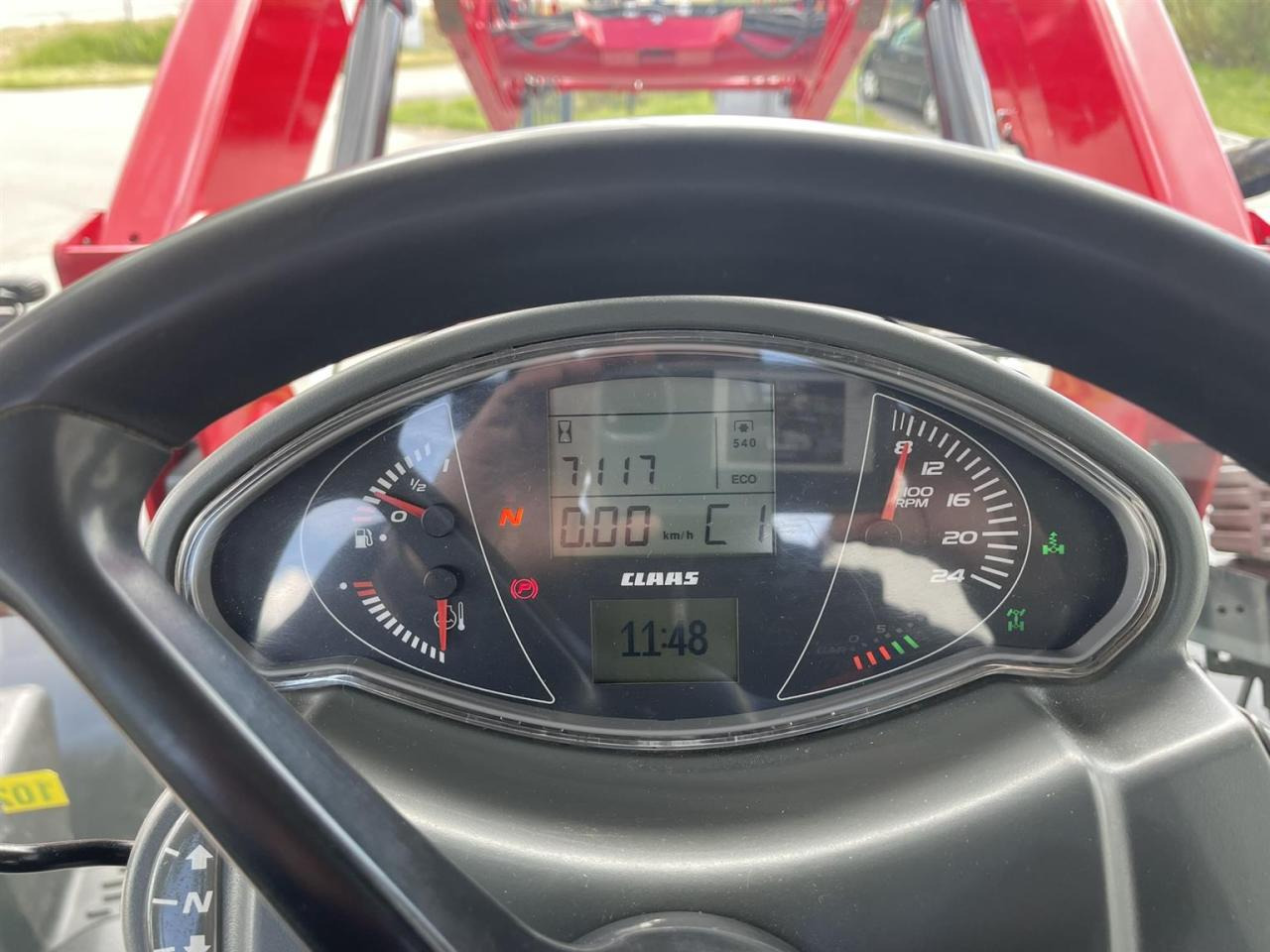 Traktor CLAAS Arion 530 CIS mit Frontlader, FKH und FZW: gambar 14