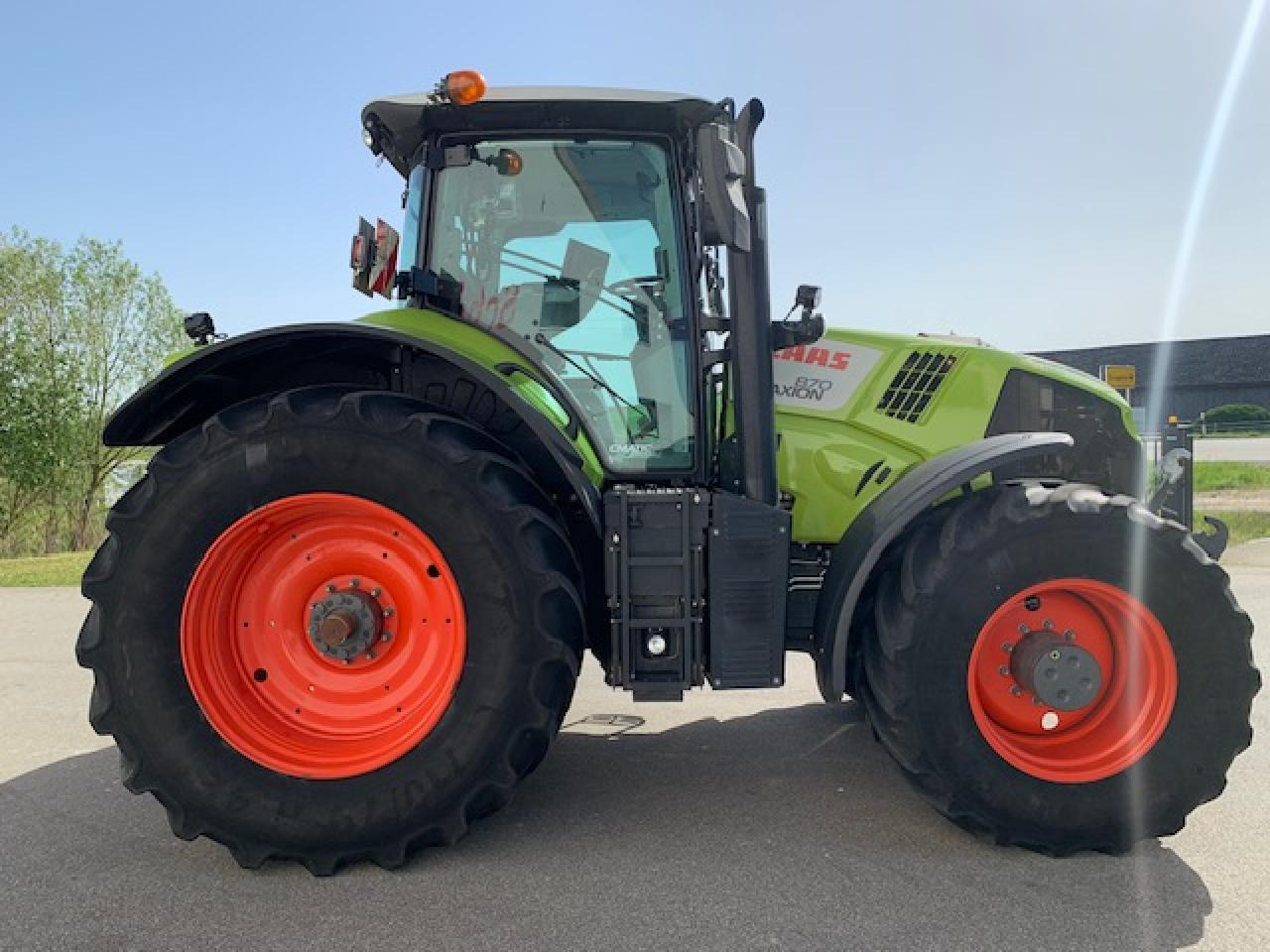 CLAAS Axion 870 CMATIC mit Cebis Touch und GPS S10, Top Zustand, Baujahr 2018 - Traktor: gambar 4 CLAAS Axion 870 CMATIC mit Cebis Touch und GPS S10, Top Zustand, Baujahr 2018 - Traktor: gambar 4
