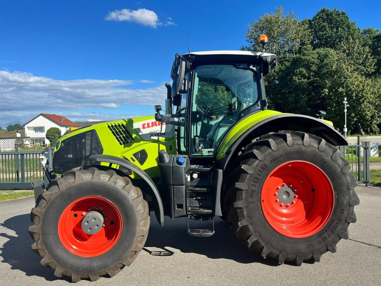 CLAAS Axion 870 CMATIC mit S10 GPS und Cebis Touch, Vorderreifen NEU - Traktor: gambar 3 CLAAS Axion 870 CMATIC mit S10 GPS und Cebis Touch, Vorderreifen NEU - Traktor: gambar 3