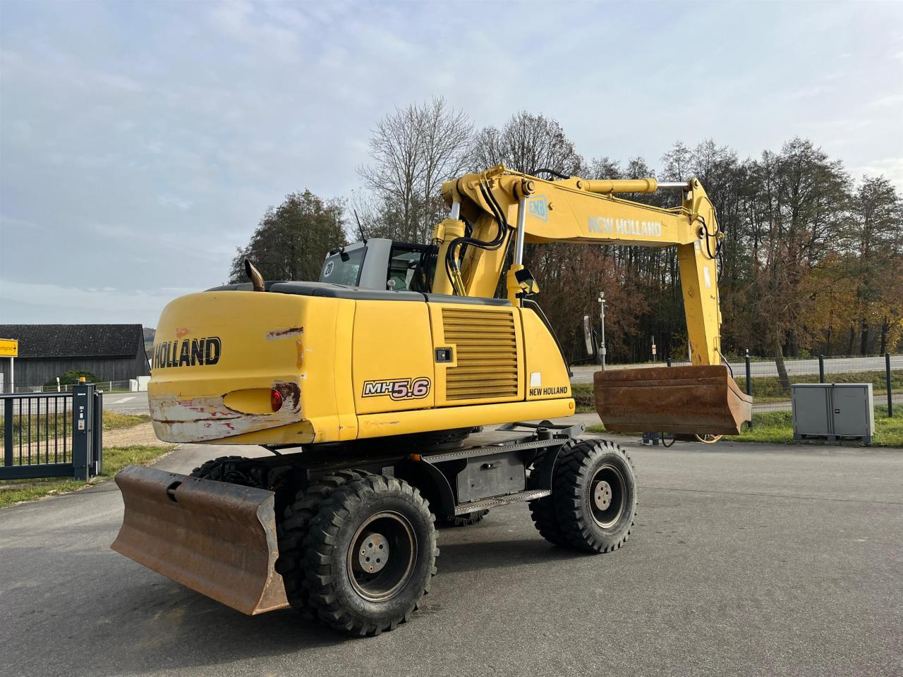 New Holland MH 5.6 inkl. Grabenlöffel, Tieflöffel - Ekskavator roda: gambar 5 New Holland MH 5.6 inkl. Grabenlöffel, Tieflöffel - Ekskavator roda: gambar 5