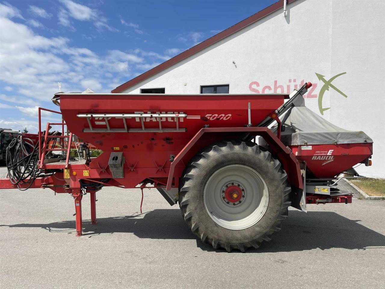 Rauch TWS 5000 Düngerwagen mit Lenkung und Streuer Axera H-EMC - Penyebar pupuk: gambar 3 Rauch TWS 5000 Düngerwagen mit Lenkung und Streuer Axera H-EMC - Penyebar pupuk: gambar 3