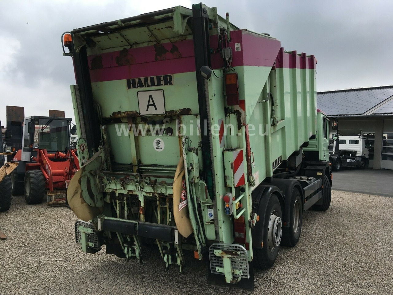 MAN 26.342 6x2Haller M 18 WRG Kippbar MAN 26.342 6x2Haller M 18 WRG Kippbar - Truk sampah: gambar 3 MAN 26.342 6x2Haller M 18 WRG Kippbar MAN 26.342 6x2Haller M 18 WRG Kippbar - Truk sampah: gambar 3