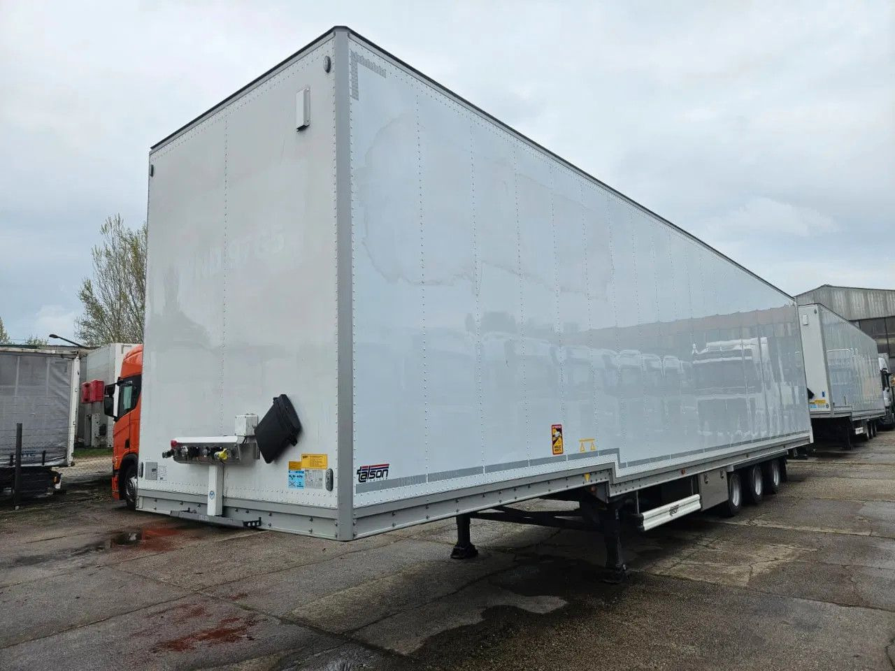 Talson F1227 Mega AIR Cargo Hydraroll Roller Bed 4 unit - Semi-trailer: gambar 1 Talson F1227 Mega AIR Cargo Hydraroll Roller Bed 4 unit - Semi-trailer: gambar 1