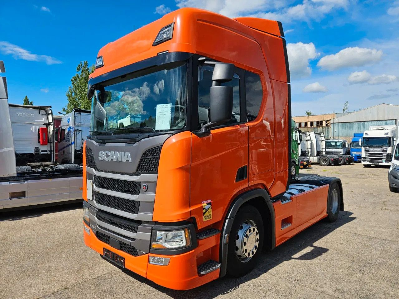 Scania R450 PTO, Standklima, Navi, New Smart2 tachograp - Tractor head: gambar 1 Scania R450 PTO, Standklima, Navi, New Smart2 tachograp - Tractor head: gambar 1