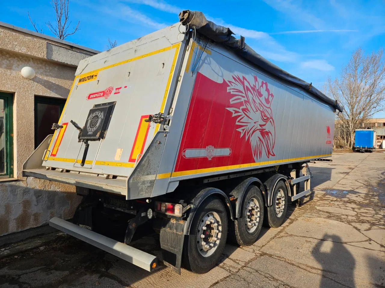 Wielton NW-3 38m3 Lifting Axle, Alloy w. - Semi-trailer jungkit: gambar 4 Wielton NW-3 38m3 Lifting Axle, Alloy w. - Semi-trailer jungkit: gambar 4