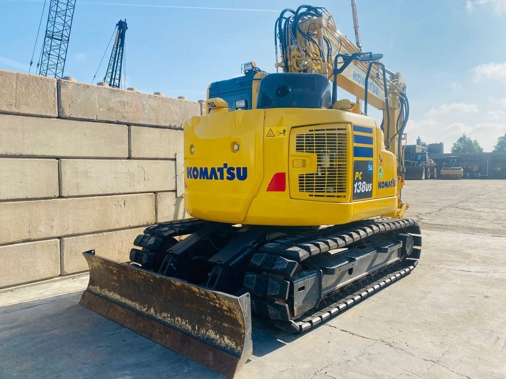 Ekskavator perayap Komatsu pc138us-11eo: gambar 6