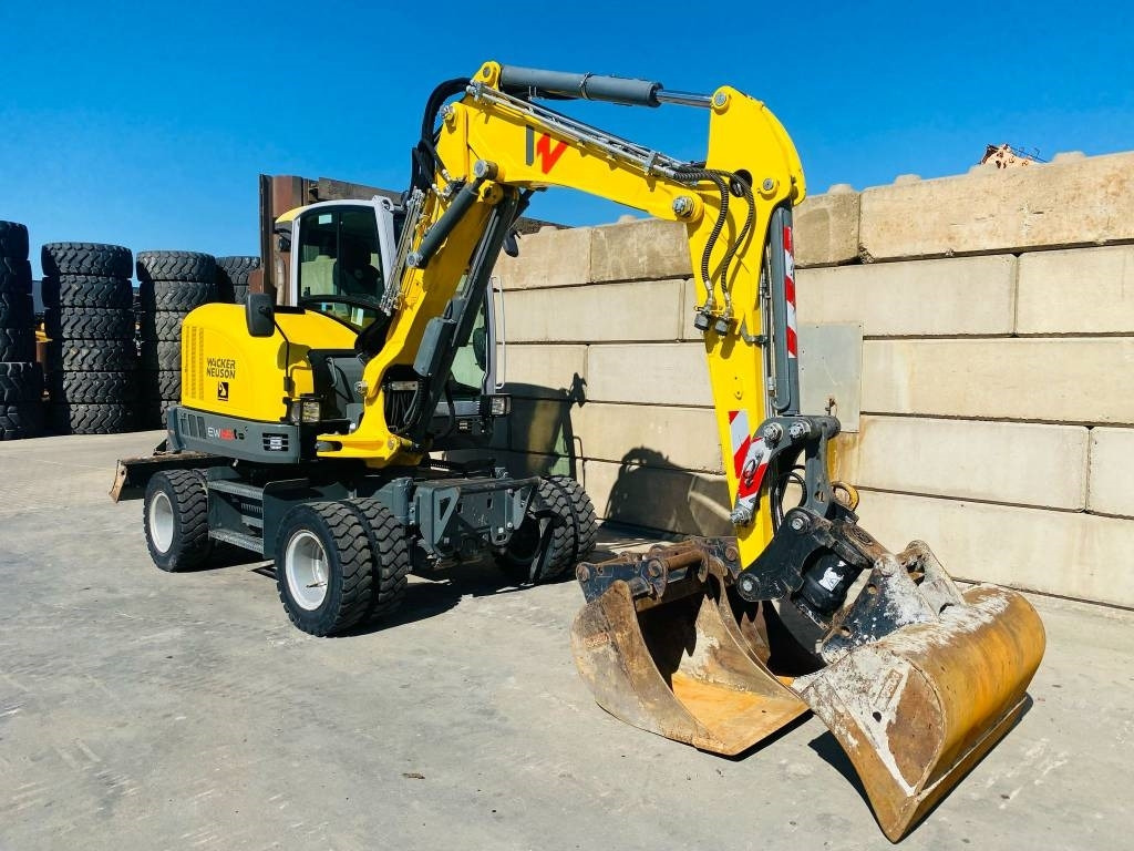 Wacker Neuson EW 65 - Ekskavator roda: gambar 4 Wacker Neuson EW 65 - Ekskavator roda: gambar 4