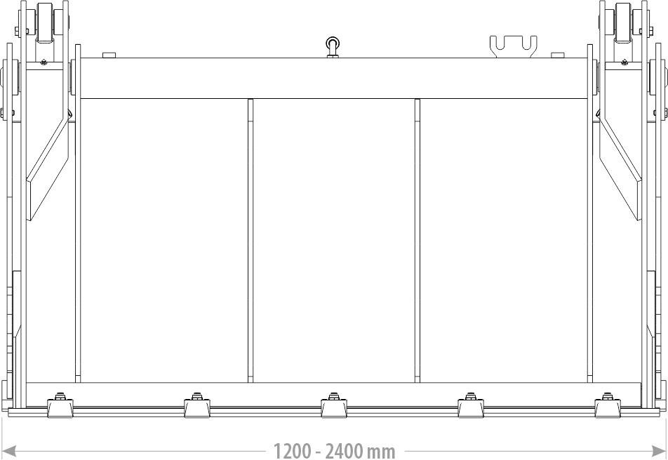 Klappschaufel 4 in 1 Schaufel Radlader Kramer Cat Liebherr Euro - Ember loader: gambar 3 Klappschaufel 4 in 1 Schaufel Radlader Kramer Cat Liebherr Euro - Ember loader: gambar 3