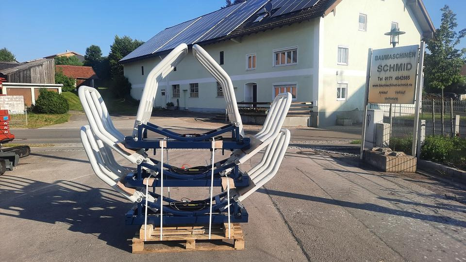 Rundbellenzange Ballenzange Silozange Frontlader Ballengabel Euro - Klem: gambar 1 Rundbellenzange Ballenzange Silozange Frontlader Ballengabel Euro - Klem: gambar 1