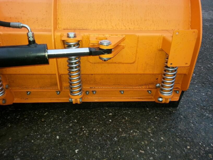 Bajak salju Schneeschild 2,6m Ahlmann Liebherr Schlepper Radlader Hoflader: gambar 6