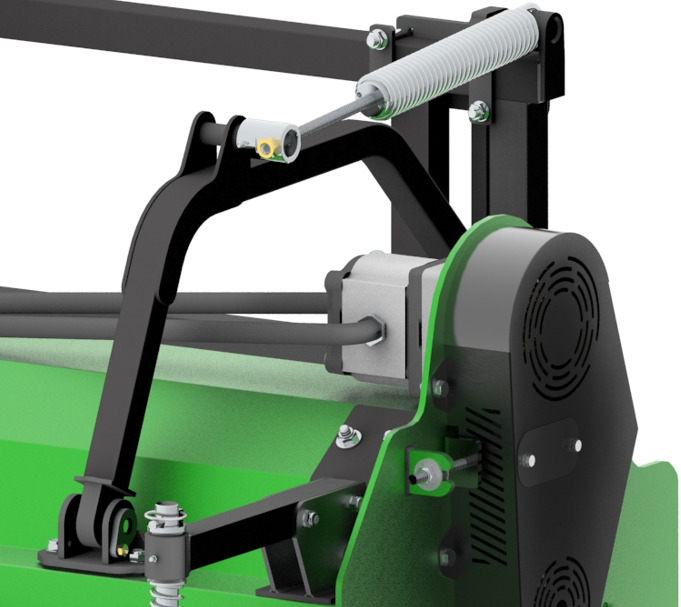 Talex Mulcher hydraulisch 1,50m für Hoflader Weidemann Kramer - Mesin pemotong chopper: gambar 4 Talex Mulcher hydraulisch 1,50m für Hoflader Weidemann Kramer - Mesin pemotong chopper: gambar 4