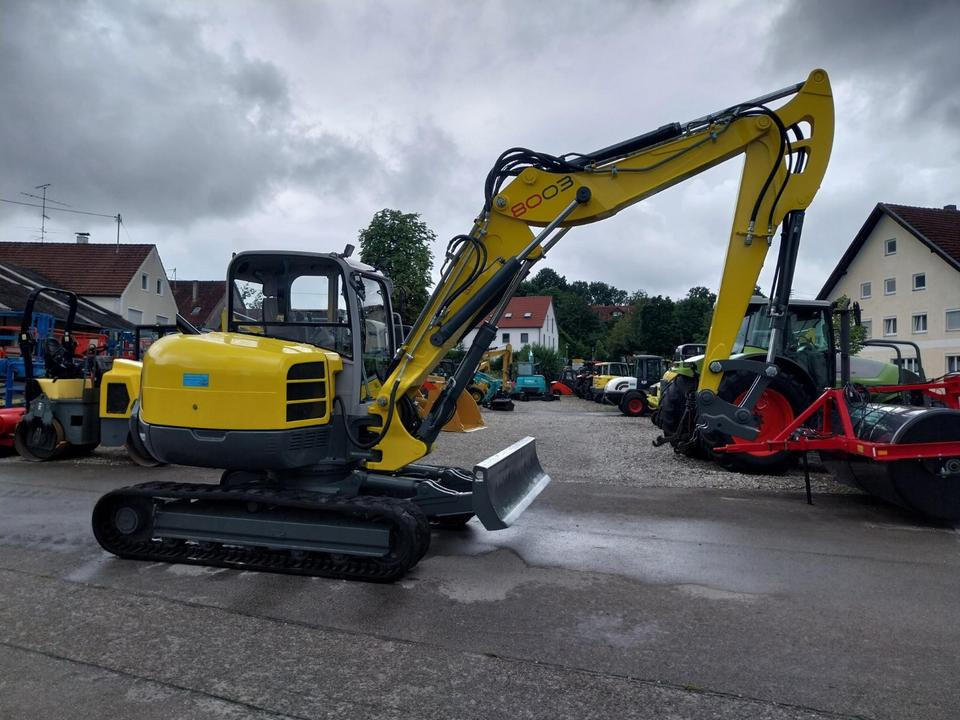 Wacker Neuson 8003 Verstellausleger Minibagger Kettenbagger - Ekskavator mini: gambar 3 Wacker Neuson 8003 Verstellausleger Minibagger Kettenbagger - Ekskavator mini: gambar 3