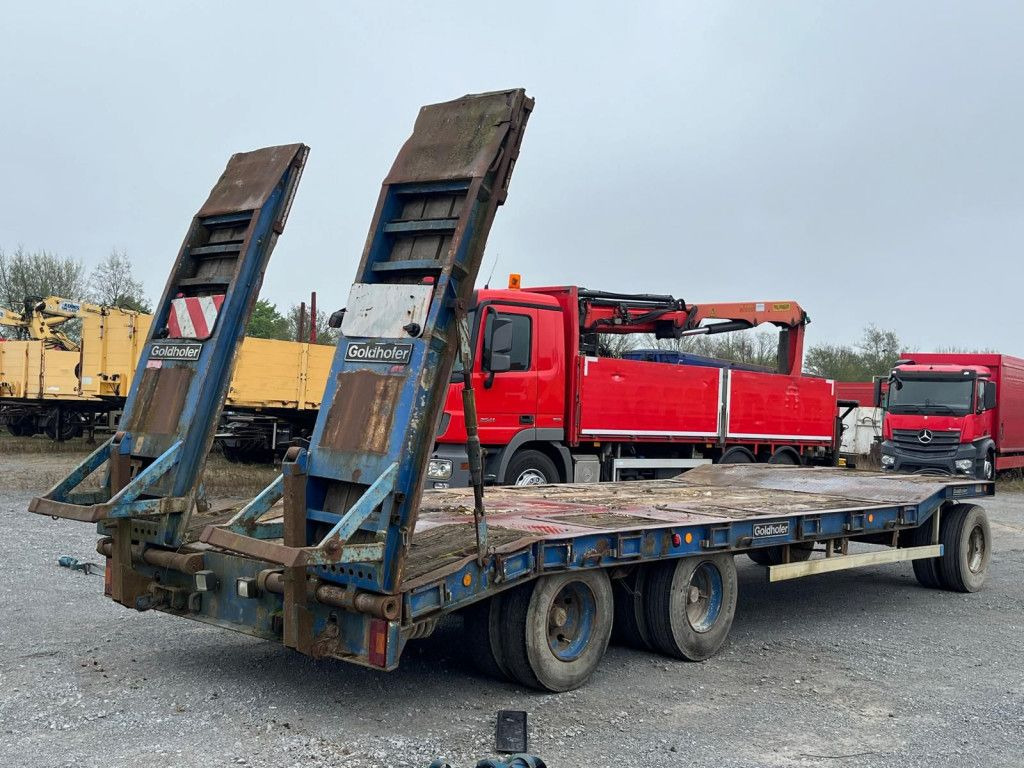 Goldhofer Tieflader TU 3-24/80 Tiefladeranhänger Rampen - Trailer low bed: gambar 4 Goldhofer Tieflader TU 3-24/80 Tiefladeranhänger Rampen - Trailer low bed: gambar 4