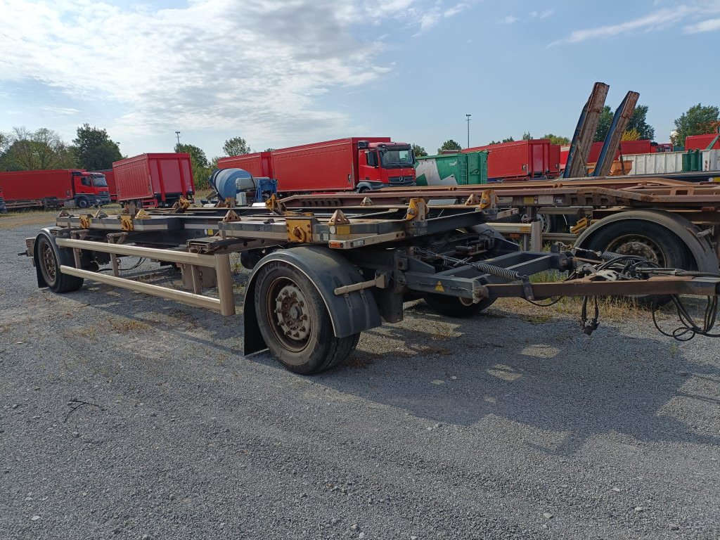 HUEFFERMANN Anhänger für Absetzmulden HMA 18.76 LS Containeranhänger - Trailer pengangkut mobil: gambar 4 HUEFFERMANN Anhänger für Absetzmulden HMA 18.76 LS Containeranhänger - Trailer pengangkut mobil: gambar 4