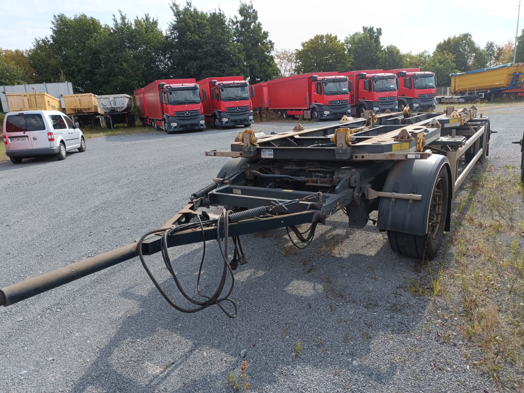 HUEFFERMANN Anhänger für Absetzmulden HMA 18.76 LS Containeranhänger - Trailer pengangkut mobil: gambar 3 HUEFFERMANN Anhänger für Absetzmulden HMA 18.76 LS Containeranhänger - Trailer pengangkut mobil: gambar 3