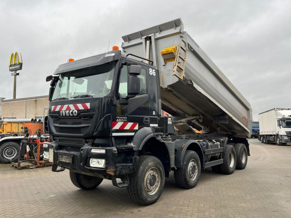 IVECO-MAGIRUS TRACKER AD450TW 4 Achs Muldenkipper Meiller - Tempat sampah: gambar 1 IVECO-MAGIRUS TRACKER AD450TW 4 Achs Muldenkipper Meiller - Tempat sampah: gambar 1