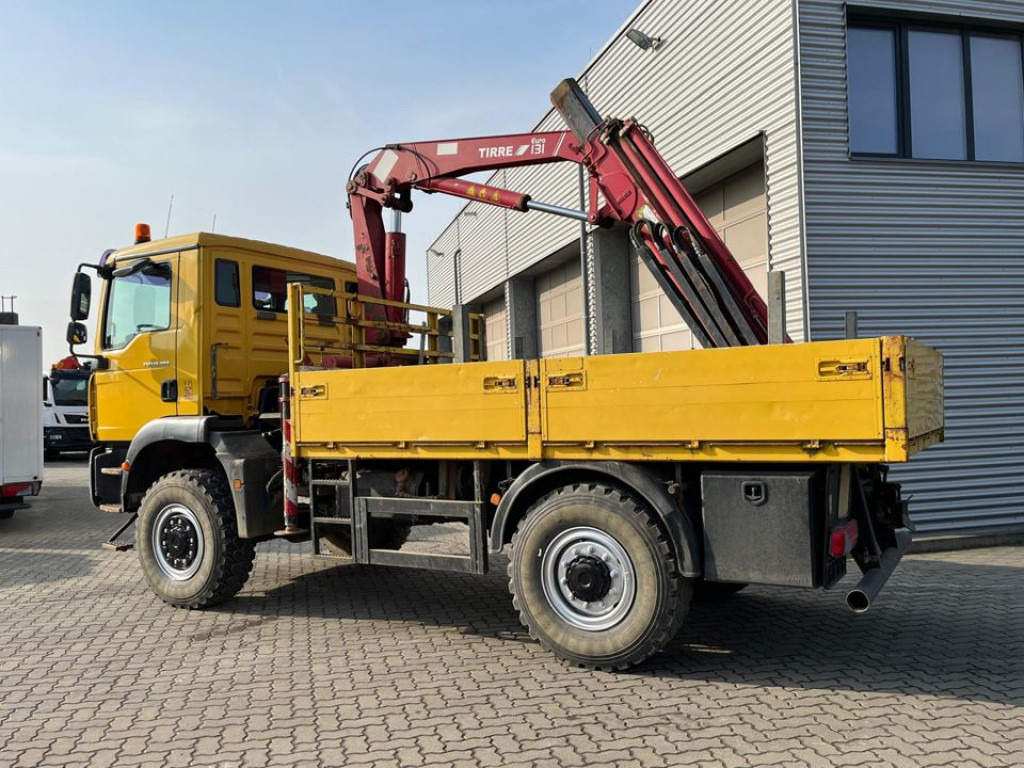 MAN MAN TG-M Pritsche Kran 18.280 4x4 Singelreifen Funkfernbedienung - Truk flatbed, Truk derek: gambar 4 MAN MAN TG-M Pritsche Kran 18.280 4x4 Singelreifen Funkfernbedienung - Truk flatbed, Truk derek: gambar 4