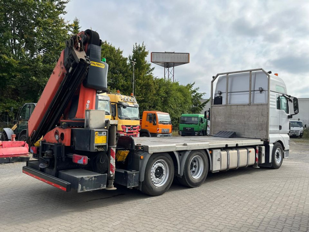 MAN MAN TG-X Pritsche Heckkran 26.400 6x2 Palfinger PK 34002 - Truk flatbed, Truk derek: gambar 5 MAN MAN TG-X Pritsche Heckkran 26.400 6x2 Palfinger PK 34002 - Truk flatbed, Truk derek: gambar 5