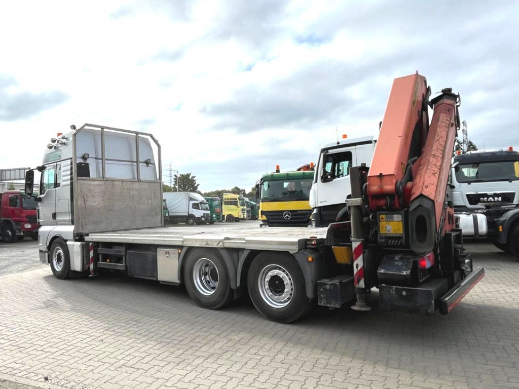 MAN MAN TG-X Pritsche Heckkran 26.400 6x2 Palfinger PK 34002 - Truk flatbed, Truk derek: gambar 4 MAN MAN TG-X Pritsche Heckkran 26.400 6x2 Palfinger PK 34002 - Truk flatbed, Truk derek: gambar 4