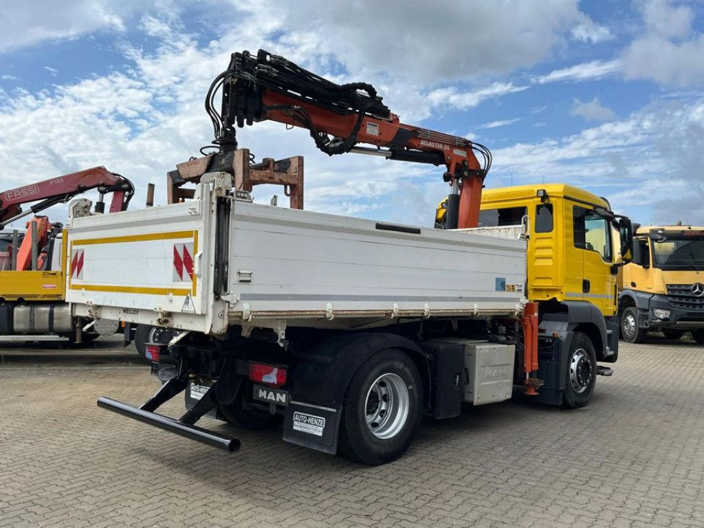MAN TG-S 18.400 4x2 BL 2-Achs Kipper Kran Atlas 120+ - Truk jungkit, Truk derek: gambar 4 MAN TG-S 18.400 4x2 BL 2-Achs Kipper Kran Atlas 120+ - Truk jungkit, Truk derek: gambar 4