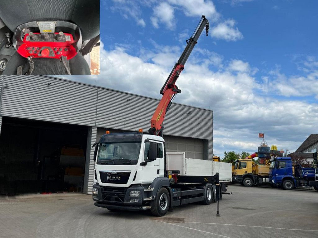 MAN TG-S 26.420 6x2 BL Pritsche Kran Palf. PK 22002+ - Truk derek: gambar 2 MAN TG-S 26.420 6x2 BL Pritsche Kran Palf. PK 22002+ - Truk derek: gambar 2