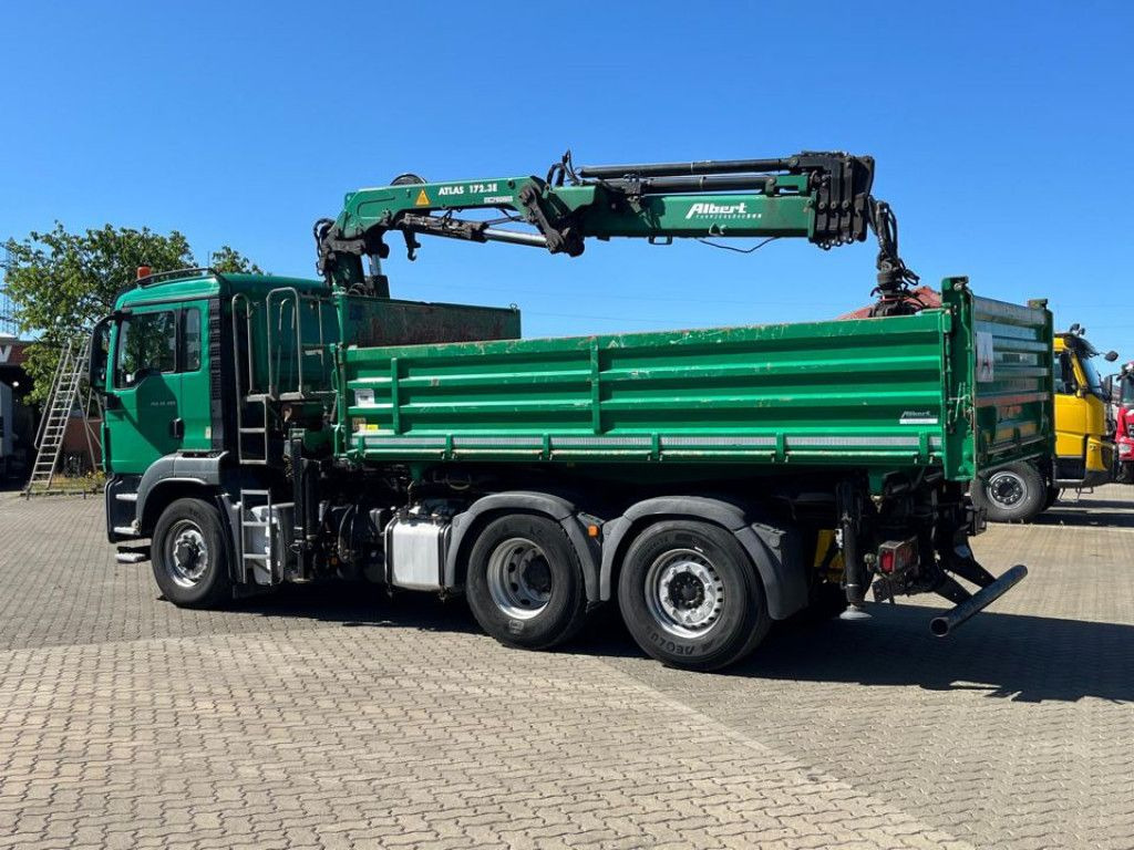 MAN TG-S 28.480 6x4H-4 BL 3-Achs Kipper Kran Funk Li - Truk derek: gambar 4 MAN TG-S 28.480 6x4H-4 BL 3-Achs Kipper Kran Funk Li - Truk derek: gambar 4