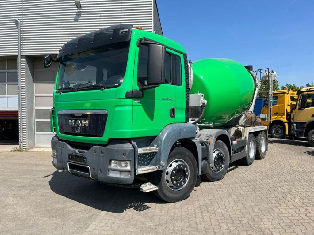 MAN TG-S 32.400 8x4 BB Betonmischer Stetter 9m³ deut - Truk pengaduk beton: gambar 1 MAN TG-S 32.400 8x4 BB Betonmischer Stetter 9m³ deut - Truk pengaduk beton: gambar 1
