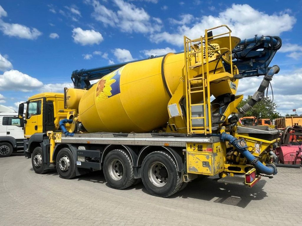 MAN TG-S 35.360 8x4 BB Pumi Pumi 24mKolbenpumpe deut - Truk pompa beton: gambar 3 MAN TG-S 35.360 8x4 BB Pumi Pumi 24mKolbenpumpe deut - Truk pompa beton: gambar 3