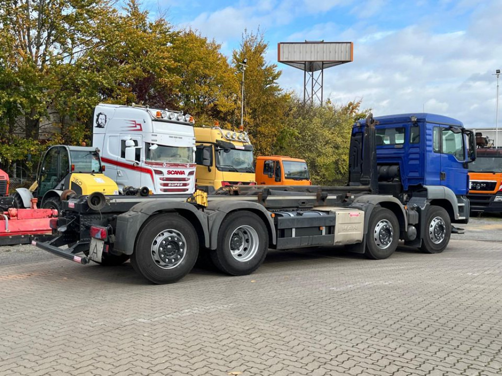 MAN TG-S Abrollkipper 35.360 8x2 BL Meiller 30 to, Funk - Hook lift: gambar 5 MAN TG-S Abrollkipper 35.360 8x2 BL Meiller 30 to, Funk - Hook lift: gambar 5