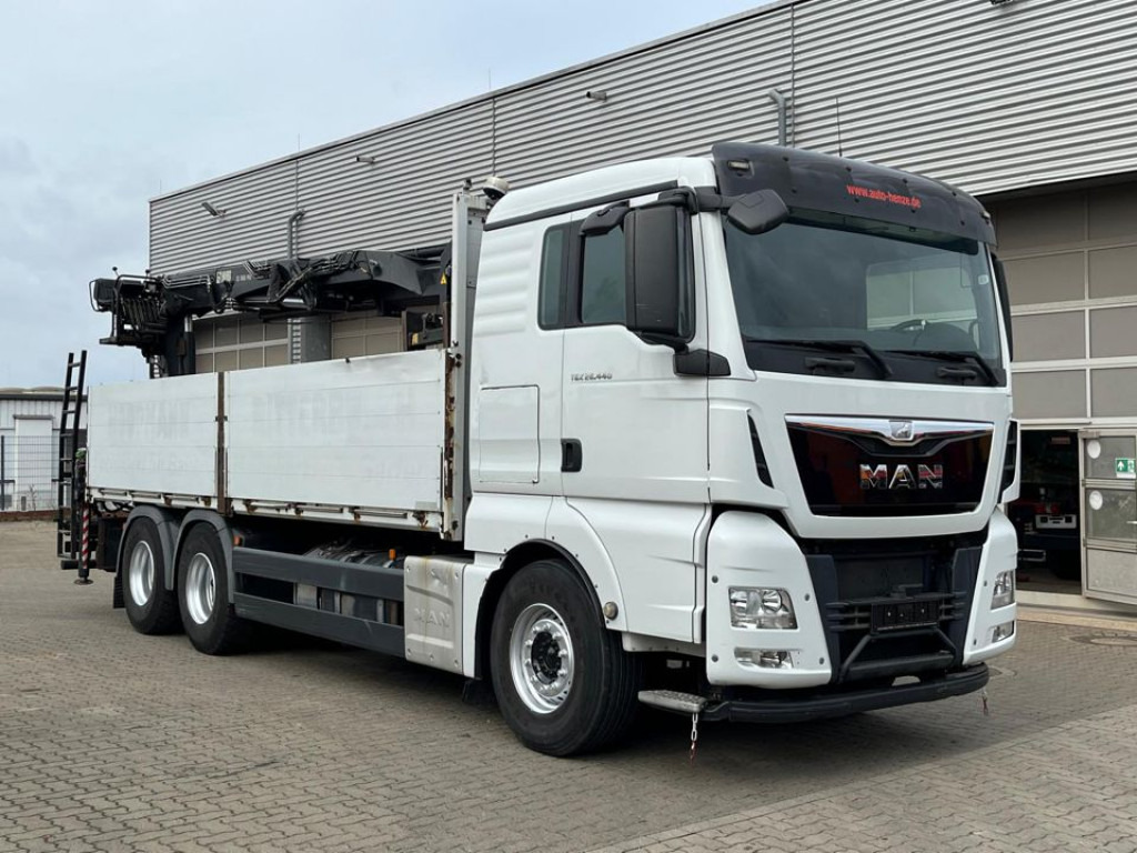 MAN TG-X 26.440 6x4 Pritsche Heckkran Hiab XS 166 - Truk flatbed, Truk derek: gambar 4 MAN TG-X 26.440 6x4 Pritsche Heckkran Hiab XS 166 - Truk flatbed, Truk derek: gambar 4