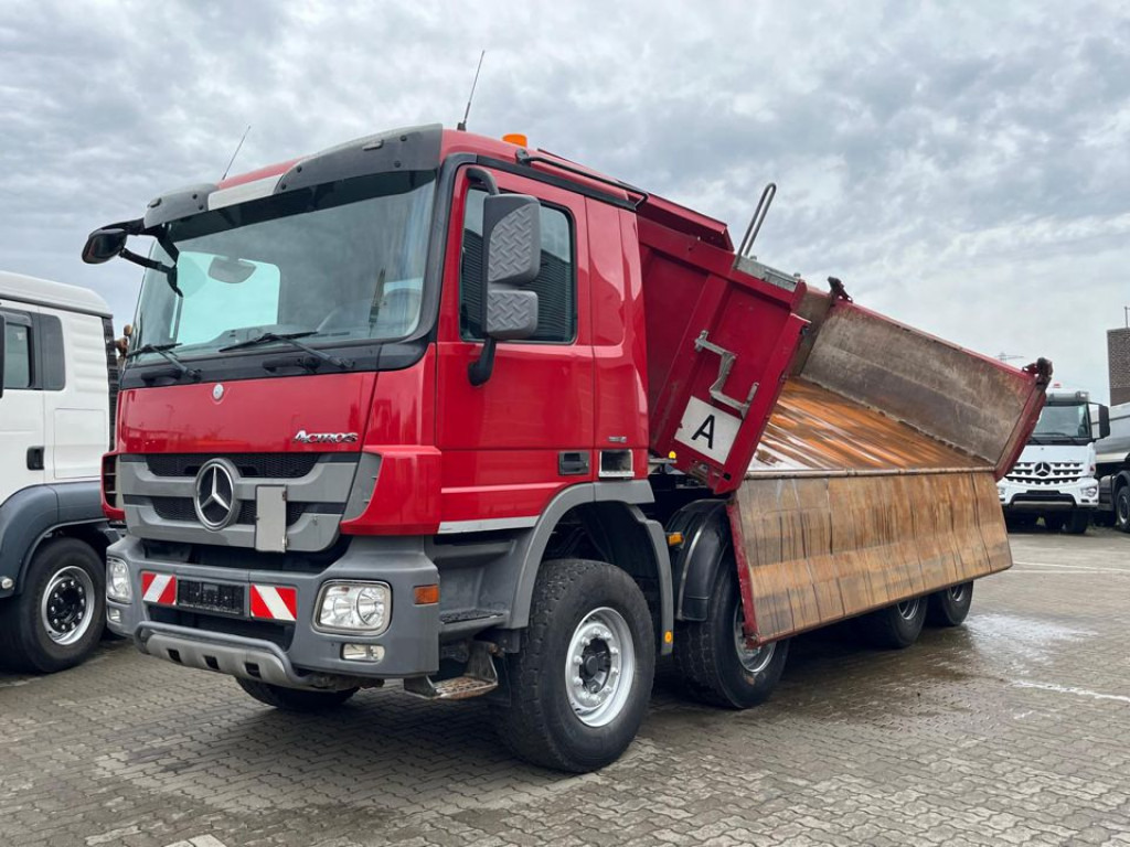 MERCEDES-BENZ Actros 4141 K 8x4 4-Achs Kipper Bordmatik Meiller Top - Truk jungkit: gambar 1 MERCEDES-BENZ Actros 4141 K 8x4 4-Achs Kipper Bordmatik Meiller Top - Truk jungkit: gambar 1