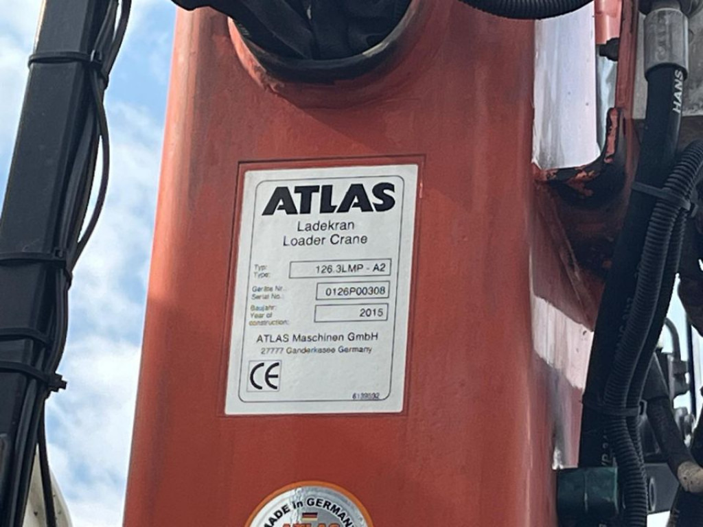 MERCEDES-BENZ Arocs 1835 K 2-Achs Kipper Kran Atlas 126.3 - Truk jungkit, Truk derek: gambar 5 MERCEDES-BENZ Arocs 1835 K 2-Achs Kipper Kran Atlas 126.3 - Truk jungkit, Truk derek: gambar 5