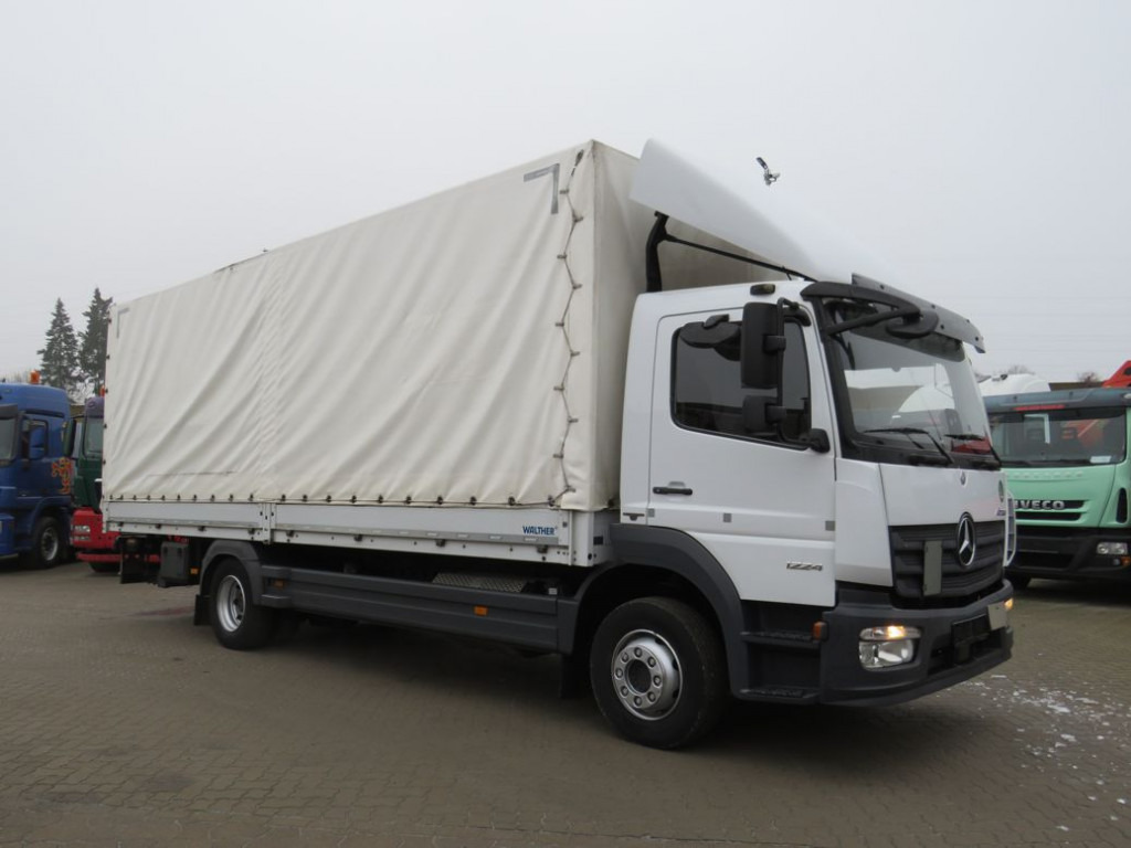 MERCEDES-BENZ Atego 1224 L Pritsche LBW LBW 1.5to - Truk dengan terpal samping: gambar 1 MERCEDES-BENZ Atego 1224 L Pritsche LBW LBW 1.5to - Truk dengan terpal samping: gambar 1