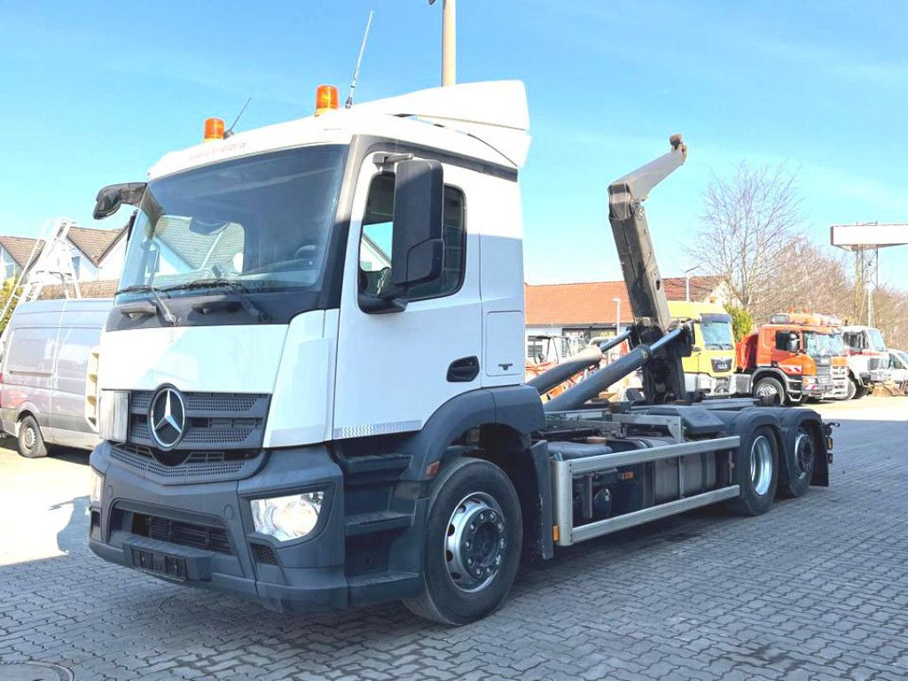 Mercedes-Benz Actros 2543 L 6x2 Abrollkipper MeillerLenk/Lift - Hook lift: gambar 1 Mercedes-Benz Actros 2543 L 6x2 Abrollkipper MeillerLenk/Lift - Hook lift: gambar 1